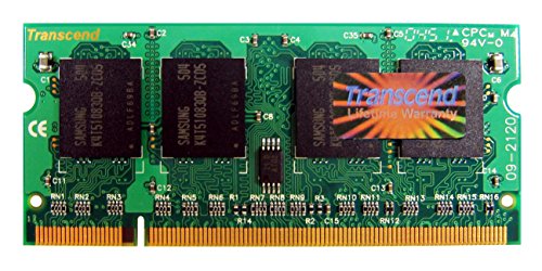 Transcend 512MB DDR2 533Mhz SO-DIMM Arbeitsspeicher CL4 (PC2-4200) von Transcend