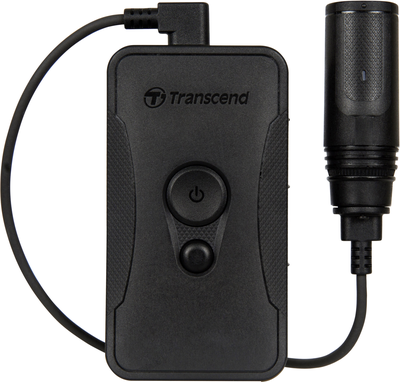 Transcend DrivePro BODY60 - Camcorder - 1080p / 30 BpS - Flash 64 GB - interner Flash-Speicher - Wi-Fi, Bluetooth von Transcend