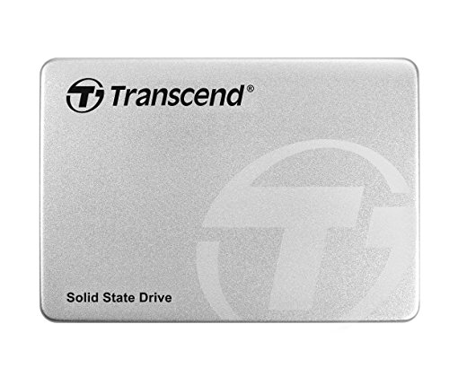 Transcend Highspeed 128GB interne 2.5” SSD (≠HDD) SATA III 6Gb/s, robust und schnell, für Aufrüstung von Desktop-PCs, Laptops, Notebooks, PS4, Xbox TS128GSSD370S, silber von Transcend
