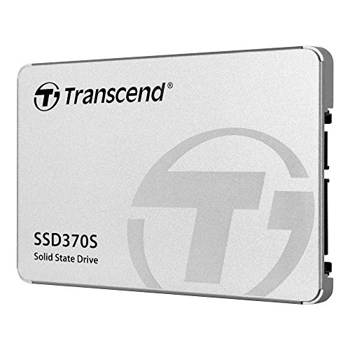 Transcend Highspeed 1TB interne 2.5” SSD (≠HDD) SATA III 6Gb/s, langlebig und schnell, für Aufrüstung von Desktop-PCs, Laptops, Notebooks, PS4, Xbox TS1TSSD370S, silber von Transcend