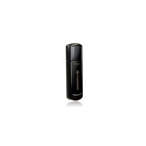 Transcend JetFlash 350 - USB-Flash-Laufwerk - 4GB - USB2.0 - Pure Black (TS4GJF350) von Transcend