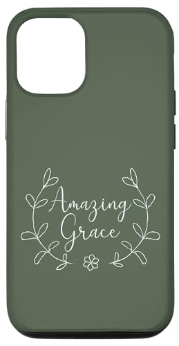 Hülle für iPhone 13 Pro Amazing Grace – Christliche Hymne – Glaube – Geschenk für Freunde und Familie von Transformed Design