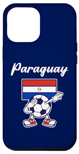 Hülle für iPhone 15 Plus Paraguay – Dabbing Fußball Fußball Paraguayische Flagge Geschenk von Transformed Design