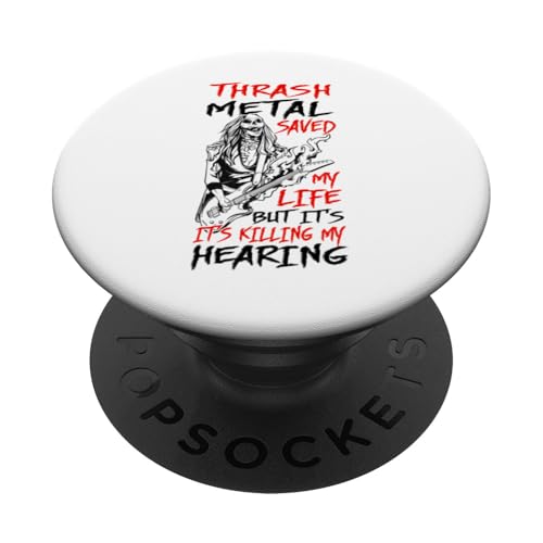 Heavy Metal Trash Metal Metalhead Musik PopSockets mit austauschbarem PopGrip von Trash Metal Heavy Metal Metalhead Rock