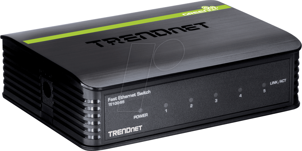 TRN TE100-S5 - Switch, 5-Port, Fast Ethernet von Trendnet