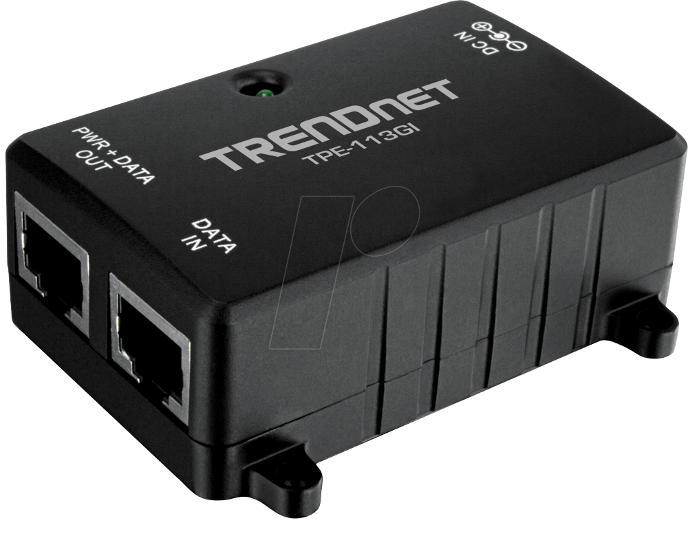 TRN TPE-113GI - Power over Ethernet (POE) Gigabit Injektor von Trendnet