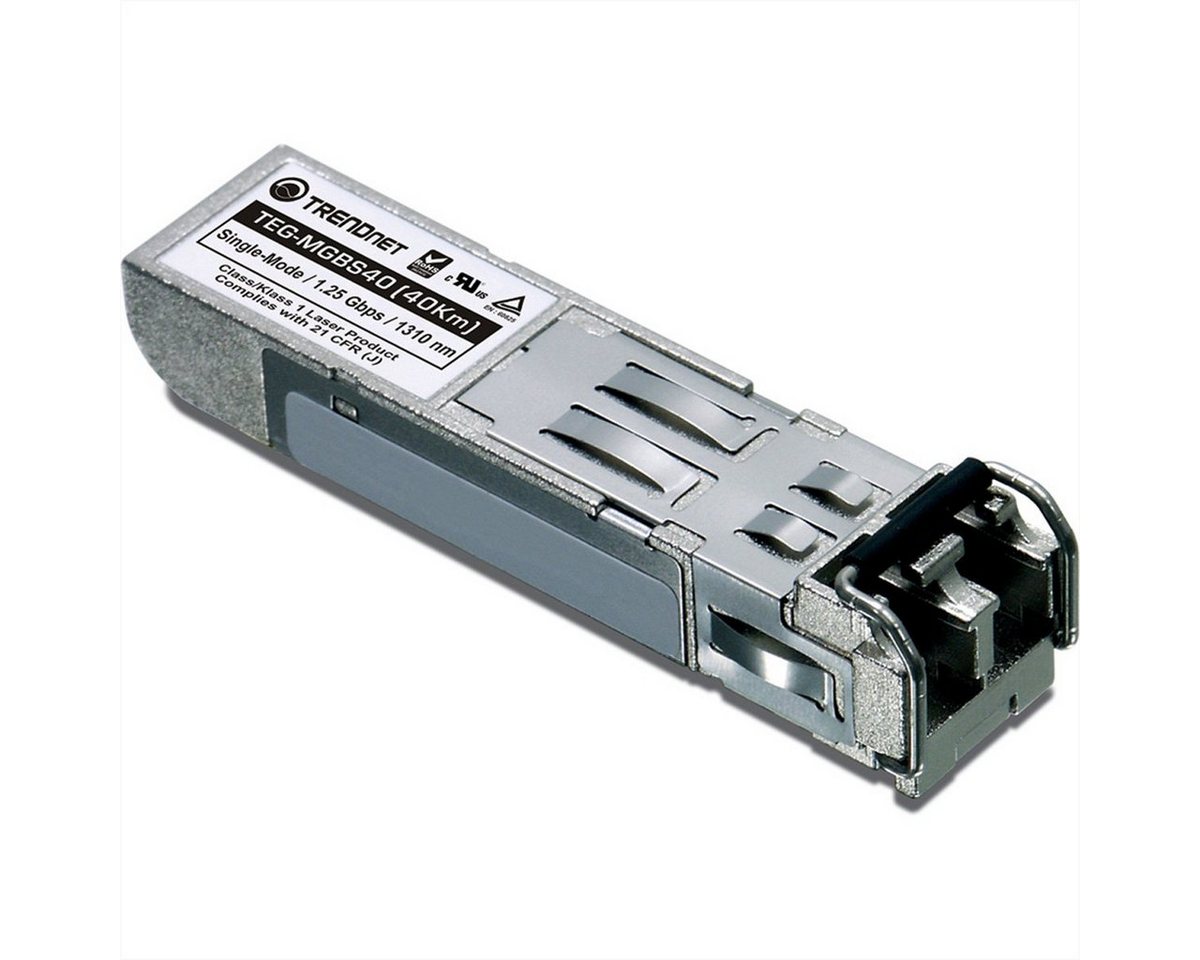 Trendnet TEG-MGBS40 Mini-GBIC Single-Mode LC Module (40KM) Netzwerk-Switch von Trendnet