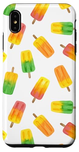 Hülle für iPhone XS Max Eis am Stiel Niedlich Spaß Bunt Sommergefühl Ästhetisch von TrendyGrips
