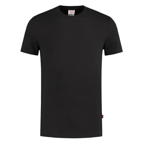 Tricorp 101021 Casual Regular T-Shirt, 100% Gekämmte Baumwolle, 190g/m², Schwarz, Größe L von Tricorp