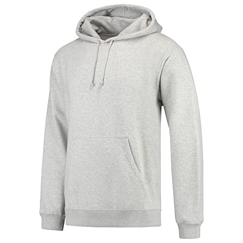 Tricorp 301003 Casual Hoodie, 80% Gekämmte Baumwolle/20% Polyester, 300g/m², Graue Melange, Größe 4XL von Tricorp