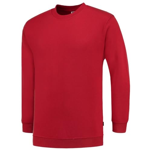 Tricorp 301008 Casual Sweatshirt, 60% Gekämmte Baumwolle/40% Polyester, 280g/m², Rot, Größe 4XL Tricorp 301008 Casual Sweatshirt, 60% Gekämmte Baumwolle/40% Polyester, 280g/m², Rot, Größe 4XL von Haas F1 Team