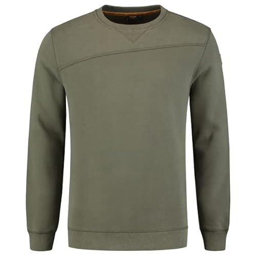 Tricorp 304005 Premium Sweatshirt, 80% Baumwolle/20% Polyester, 300g/m², Stein-Melange, Größe 4XL von Haas F1 Team