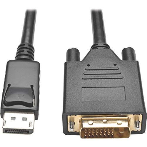 Tripp Lite P581-006-V2 DisplayPort 1.2-auf-DVI-Adapter Kabel, DP mit Verriegelungen auf DVI (Stecker/Stecker), 1,8 m von Tripp Lite