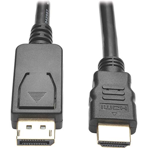 Tripp Lite P582-006-V2-ACT DisplayPort 1.2 auf aktives HDMI-Adapterkabel, DP mit Verriegelungen auf HDMI (Stecker/Stecker), UHD 4K, 1,83 m von Tripp Lite