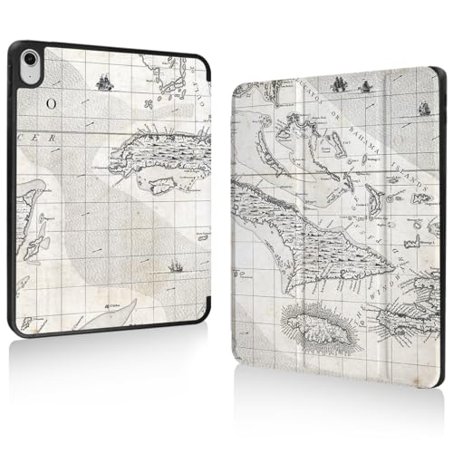 Trizoanic Schutzhülle für iPad 10. / 11. Generation, niedliche 11 Zoll iPad-Hülle der 10. / 11. Generation mit stoßfestem Rahmen, Smart-Folio, Stifthalter, automatischer Schlaf-/Wachmodus, Karibikmeer Trizoanic Schutzhülle für iPad 10. / 11. Generation, niedliche 11 Zoll iPad-Hülle der 10. / 11. Generation mit stoßfestem Rahmen, Smart-Folio, Stifthalter, automatischer Schlaf-/Wachmodus, Karibikmeer von Trizoanic