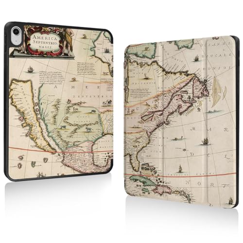 Trizoanic Schutzhülle für iPad 10. / 11. Generation, niedliche 11 Zoll iPad-Hülle der 10. / 11. Generation mit stoßfestem Rahmen, Smart-Folio, Stifthalter, automatischer Schlaf-/Wachmodus Trizoanic Schutzhülle für iPad 10. / 11. Generation, niedliche 11 Zoll iPad-Hülle der 10. / 11. Generation mit stoßfestem Rahmen, Smart-Folio, Stifthalter, automatischer Schlaf-/Wachmodus von Trizoanic