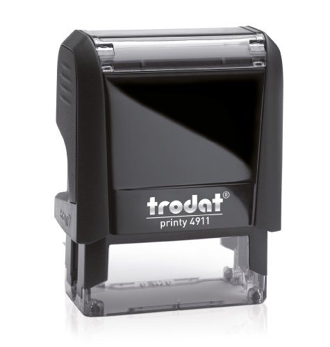 trodat 44084 Textstempelautomat Printy 4911 4.0, schwarz von Trodat