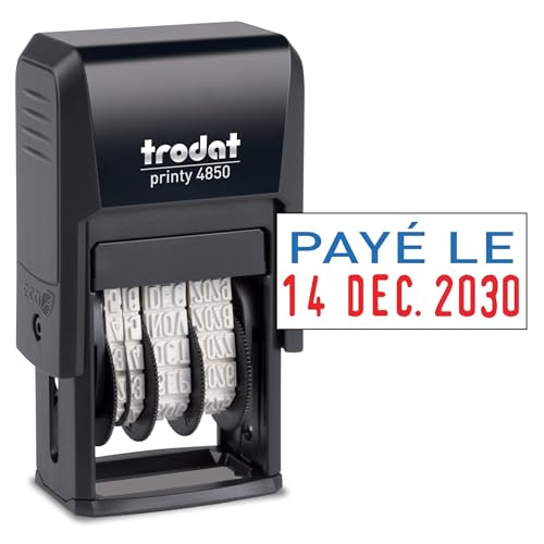 trodat Datumstempel Printy Dater 4850L "PAYÉ LE" (FR) von Trodat