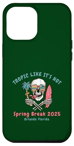 Hülle für iPhone 12 Pro Max Orlando Florida Tropic Als wäre es ein heißer Frühlingsurlaub 2025 von Tropic Like It's Hot Vacation Travels Co