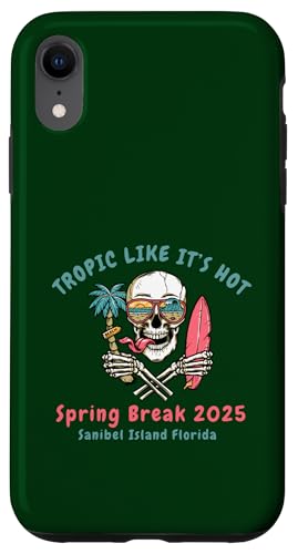 Hülle für iPhone XR Tropisch wie heiß Sanibel Island Florida Spring Break 2025 von Tropic Like It's Hot Vacation Travels Co