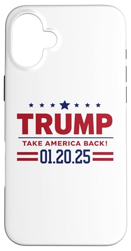 Hülle für iPhone 16 Plus Trump Vance Einweihungs-T-Shirt 2025 von Trump Vance Inauguration Shirts Inauguration Day