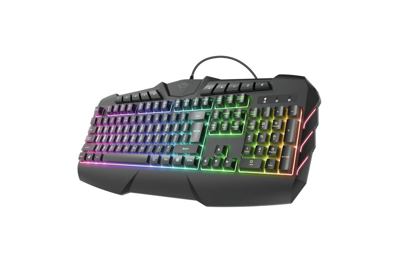 Trust 881 ODYSS Semi-Mechanical Keyboard DE PC-Tastatur von Trust