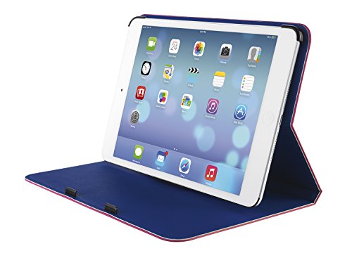 Trust Aeroo Sehr flaches Hülle mit Standfunktion für Apple iPad Mini blau/pink von Trust