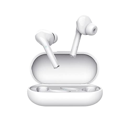Trust Mobile Nika Touch Bluetooth Kopfhörer, In-Ear Kabellose Ohrhörer, Earbuds mit Ladecase, TWS, Integriertes Mikrofon, bis zu 16 Stunden Spielzeit, für Android, Chrome, iOS, Windows, Weiß von Trust