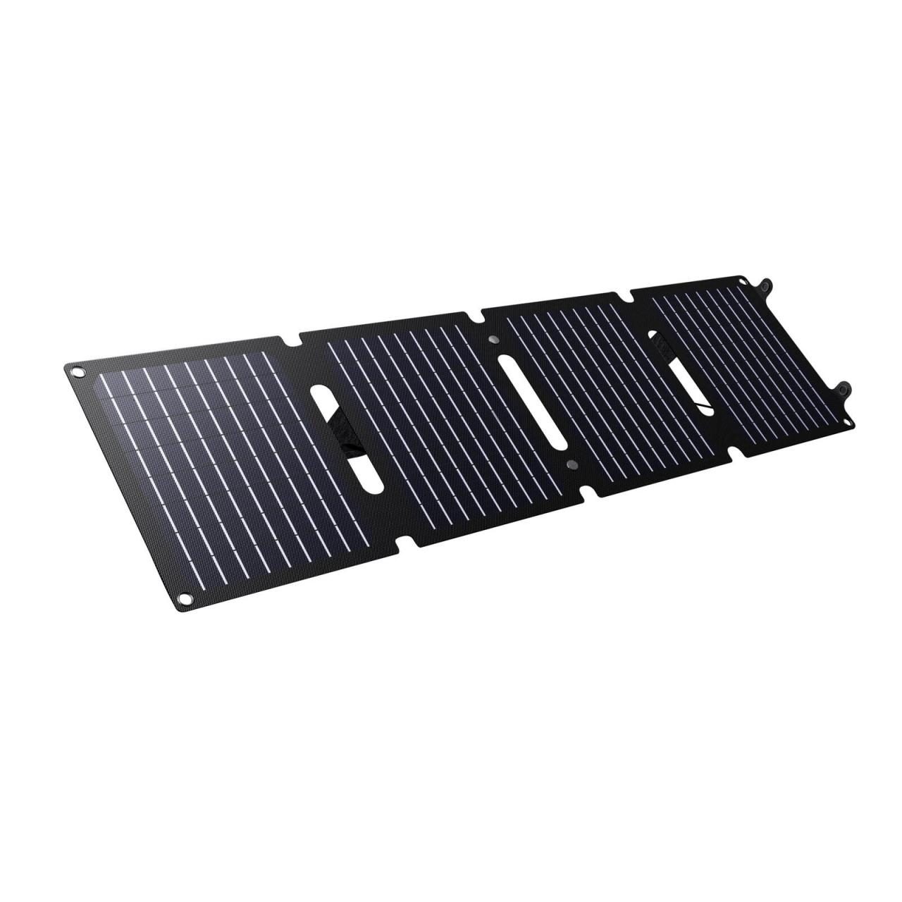 Trust Mobile Zuny 40 W Tragbares Solarmodul - Schwarz von Trust