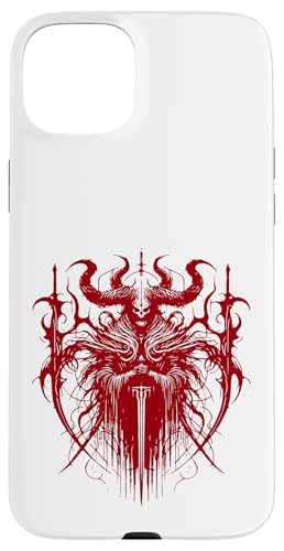 Hülle für iPhone 15 Plus #snirt Dämon tshirt Paranormal Motiv Goth Hoodie 666 Teufel von Tshirt Shirt T-Shirt Pullover Hoodie Sweater Style