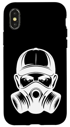 Hülle für iPhone X/XS #snirt Sprayer tshirt Graffiti Schutzmaske Underground Hoody von Tshirt Shirt T-Shirt Pullover Hoodie Sweater Style