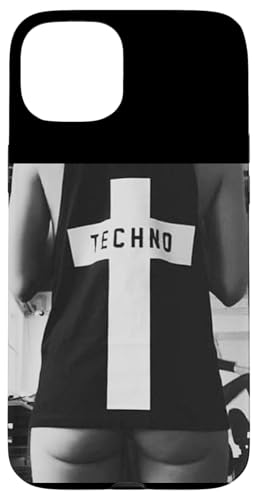 #snirt heiß techno Hoodie, techno t-shirt, Dance music EDM Hülle für iPhone 15 Plus von Tshirt Shirt T-Shirt Pullover Hoodie Sweater Style