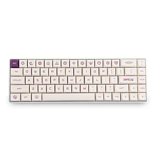 Keycaps, 137 Keycaps PBT Keycaps Dye-Sublimation Keycap XDA-Profil Für 61/64/68/74/84/87/96/980/104/108 Tastenlayout Mechanische Tastatur Mit MX-Schalter (Nur Keycaps Keycaps, 137 Keycaps PBT Keycaps Dye-Sublimation Keycap XDA-Profil Für 61/64/68/74/84/87/96/980/104/108 Tastenlayout Mechanische Tastatur Mit MX-Schalter (Nur Keycaps von Tsungup