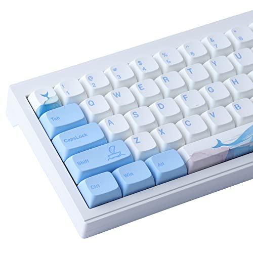 PBT Keycaps 137 Tasten XDA Profile Custom Keycaps Dye-Sublimation Cute Keycaps Meer Rhythmus für Gateron Cherry MX Switches ANSI Layout Mechanische Tastaturen PBT Keycaps 137 Tasten XDA Profile Custom Keycaps Dye-Sublimation Cute Keycaps Meer Rhythmus für Gateron Cherry MX Switches ANSI Layout Mechanische Tastaturen von Tsungup