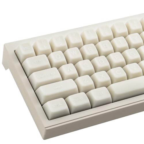 Tsungup PBT-Tastenkappen, weiße Jade-Tastenkappen, 142 Tasten, Kristallgelee, durchscheinend, benutzerdefinierte Tastenkappen, SA-Profil, glänzendes Tastenkappen-Set, Tastatur-Tastenkappen für Cherry Tsungup PBT-Tastenkappen, weiße Jade-Tastenkappen, 142 Tasten, Kristallgelee, durchscheinend, benutzerdefinierte Tastenkappen, SA-Profil, glänzendes Tastenkappen-Set, Tastatur-Tastenkappen für Cherry von Tsungup