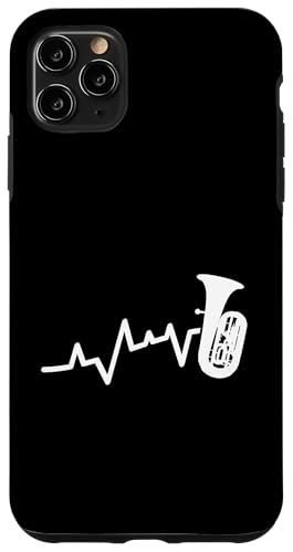 Tubist Herzschlag Tuba Hülle für iPhone 11 Pro Max von Tuba Tubaspieler Tubist