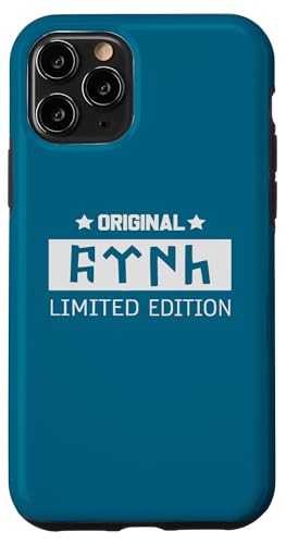 Hülle für iPhone 11 Pro TÜRK Schrift mit Göktürk Buchstaben - Original Türk von Türk Bozkurt Ergenekon Göktürk Turkish Fan Türkiye