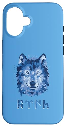 Hülle für iPhone 16 Bozkurt (Wolf) Design in Farben von Göktürk-Türken Türk Styl von Türk Bozkurt Ergenekon Göktürk Turkish Fan Türkiye