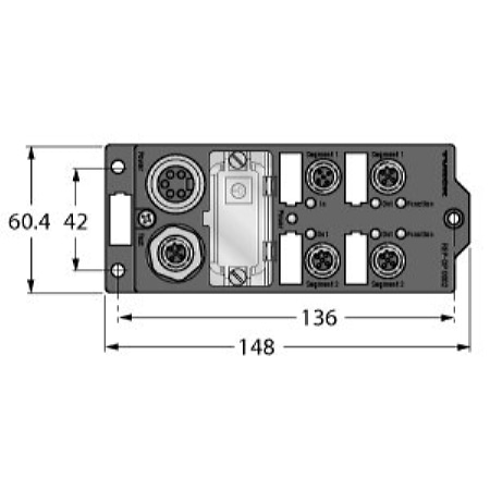 REP-DP 0002  - Repeater für PROFIBUS-DP REP-DP 0002 von Turck