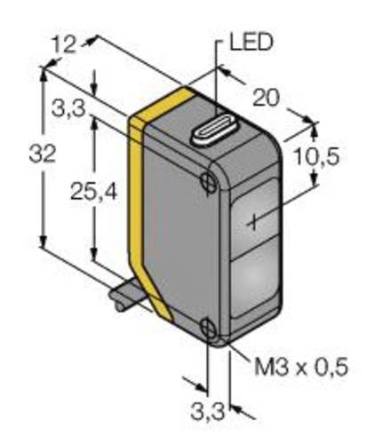 Turck Einweg-Lichtschranke Q20PR 3077777 1St. von Turck