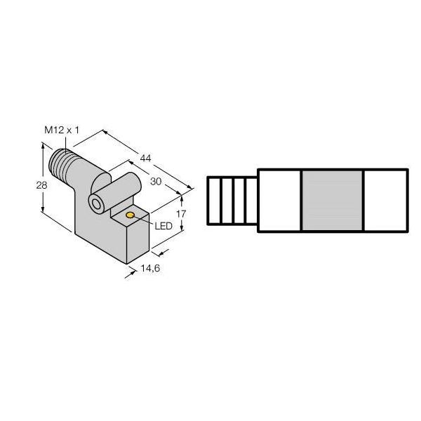 Turck Magnetfeldsensor BIM-IKT-AP6X-H1141 46210 von Turck