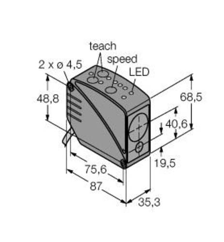 Turck Reflexions-Lichttaster LT3NI W/30 3065512 1St. von Turck