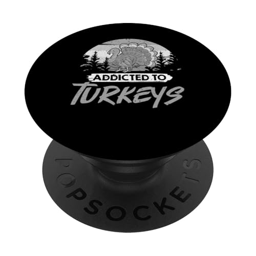 Truthahn Jagd Vogel Wildtiere Jagd PopSockets Klebender PopGrip von Turkey Hunting