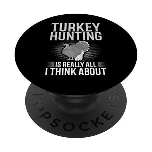 Truthahn Jagd Vogel Wildtiere Jagd PopSockets Klebender PopGrip von Turkey Hunting