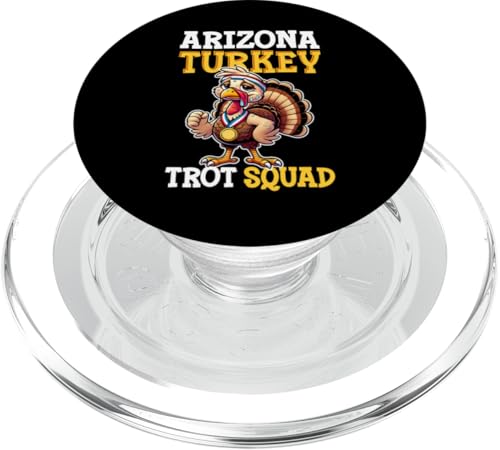 Arizona Turkey Trot Squad PopSockets PopGrip für MagSafe von Turkey Trot Designs Idea Running Thanksgiving