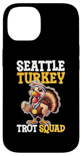 Hülle für iPhone 14 Seattle Turkey Trot Squad von Turkey Trot Designs Idea Running Thanksgiving