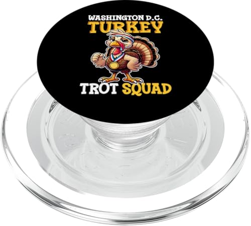 Washington Turkey Trot Squad PopSockets PopGrip für MagSafe von Turkey Trot Designs Idea Running Thanksgiving