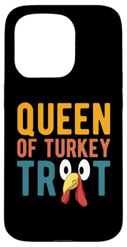 Hülle für iPhone 15 Pro Queen Of Turkey Trot Running Thanksgiving von Turkey Trot Running Thanksgiving Design Idea