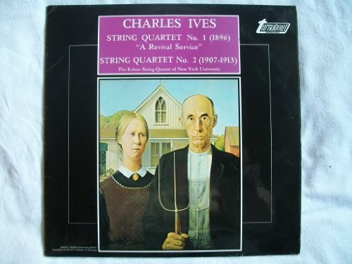 TV 4156 KOHON STRING QUARTET NEW YORK UNIVERSITY Charles Ives 1/2 LP von Turnabout Vox