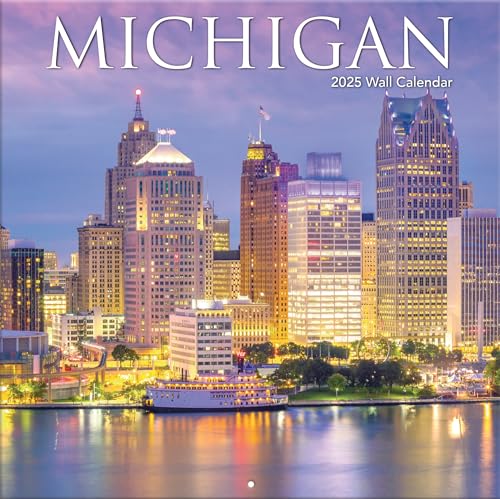 Turner Foto-Wandkalender Michigan, 30,5 x 30,5 cm, 25998940100 von Turner Licensing